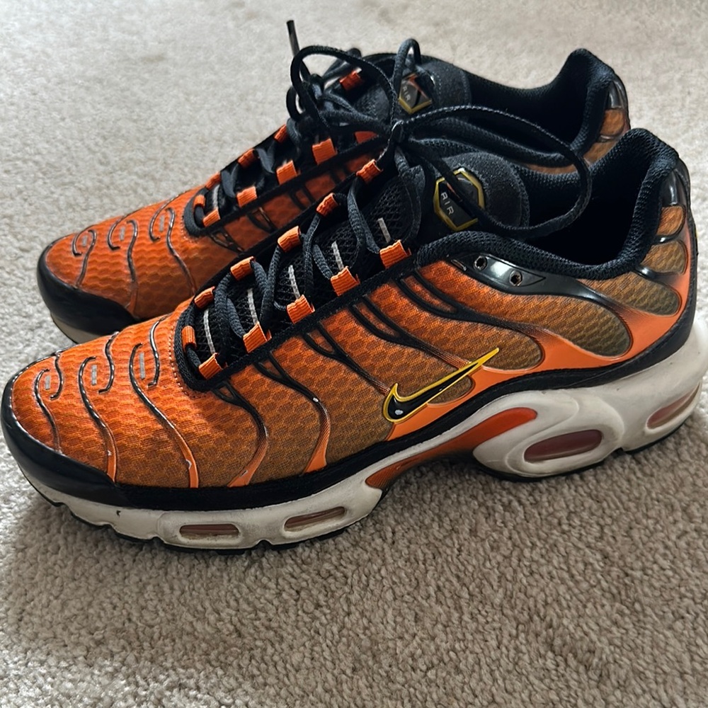 Nike Air Max Plus Orange Sneakers